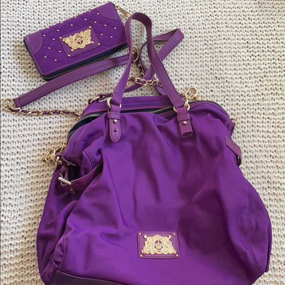 Juicy couture purse and matching wallet